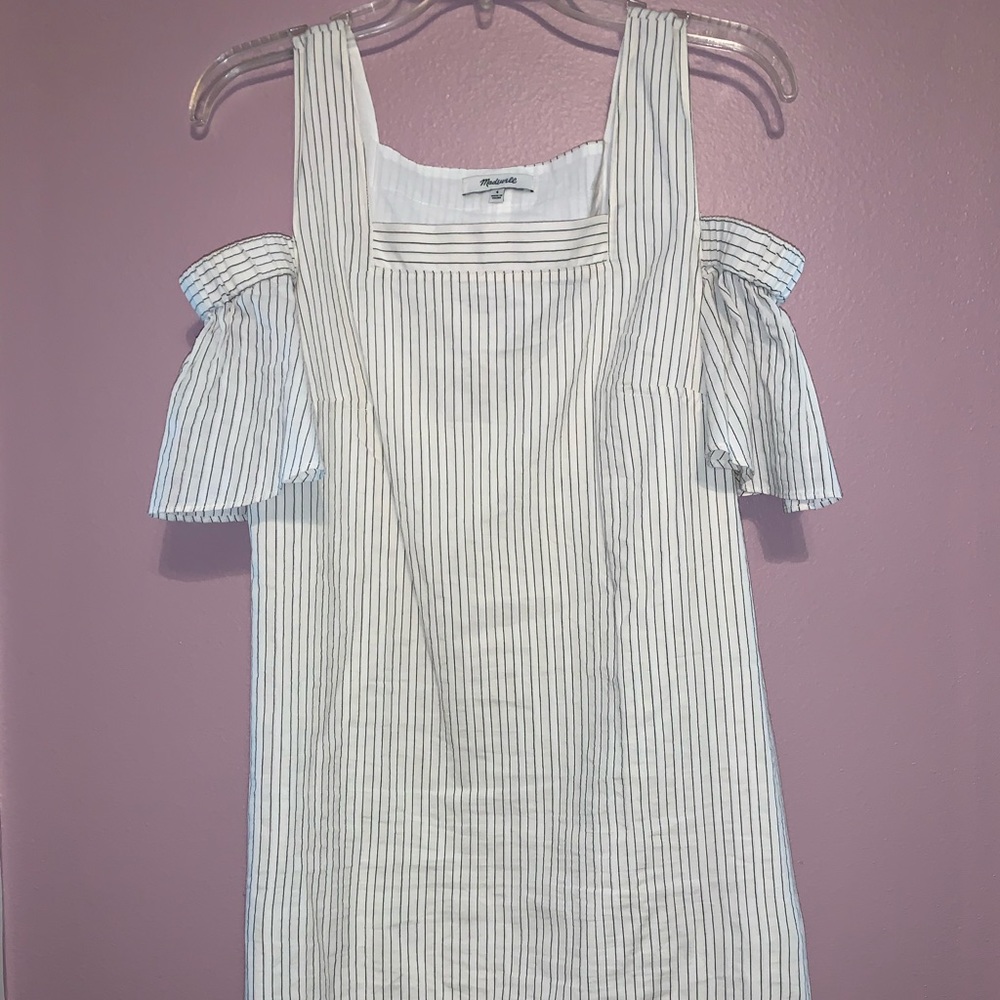 Madewell off white dress
